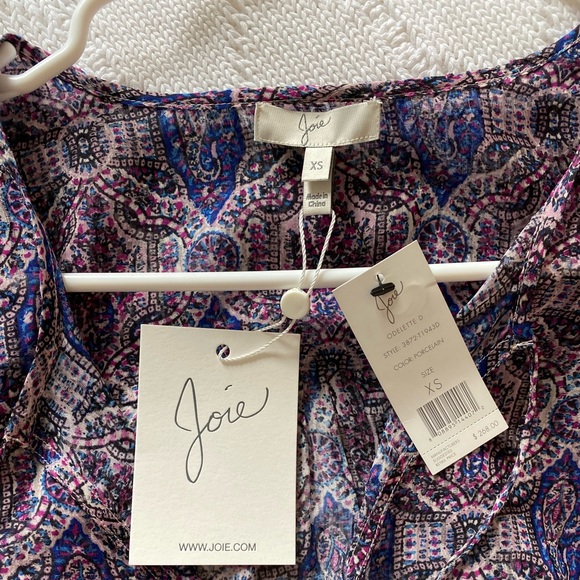 Joie Oddette Printed Blouse - Picture 7 of 11